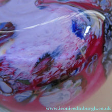 Load image into Gallery viewer, Pink Caithness Cadenza Glass Vase by Colin Terris
