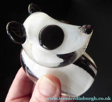 Load image into Gallery viewer, SCOTTISH Caithness Glass. Vintage 1970s Model of a Panda - Scottish Glass
