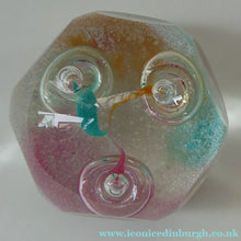 Load image into Gallery viewer, SCOTTISH GLASS Caithness LIMITED EDITION Paperweight: WANDERLUST Margot Thomson; 1991
