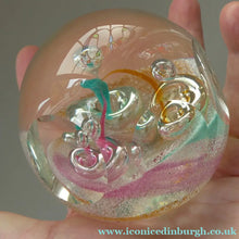 Load image into Gallery viewer, SCOTTISH GLASS Caithness LIMITED EDITION Paperweight: WANDERLUST Margot Thomson; 1991
