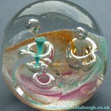 Load image into Gallery viewer, SCOTTISH GLASS Caithness LIMITED EDITION Paperweight: WANDERLUST Margot Thomson; 1991
