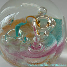 Load image into Gallery viewer, SCOTTISH GLASS Caithness LIMITED EDITION Paperweight: WANDERLUST Margot Thomson; 1991
