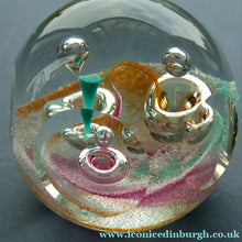 Load image into Gallery viewer, SCOTTISH GLASS Caithness LIMITED EDITION Paperweight: WANDERLUST Margot Thomson; 1991
