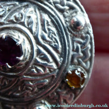 Load image into Gallery viewer, Vintage Silver Celtic Shield Brooch. Marked Silver - but most probably made by Shipton &amp; Co, Birmingham
