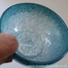 Load image into Gallery viewer, SCOTTISH GLASS. Small 1920s Antique Scottish Monart Pudding / Fruit Bowl. 4 1/2 inches (Shape ZA)
