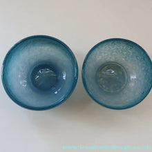 Load image into Gallery viewer, Two Small Blue Monart Glass Bowls
