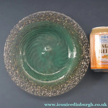 Load image into Gallery viewer, SCOTTISH GLASS. Collectable 1930s Monart Plate with Shallow Dip. 9 1/4  inches (C)
