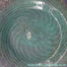 Load image into Gallery viewer, SCOTTISH GLASS. Collectable 1930s Monart Plate with Shallow Dip. 9 1/4  inches (C)
