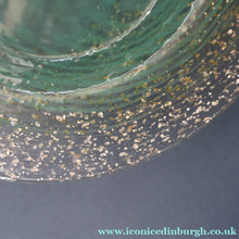 Load image into Gallery viewer, SCOTTISH GLASS. Collectable 1930s Monart Plate with Shallow Dip. 9 1/4 inches (C) - British Glass

