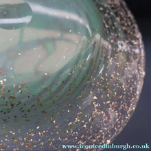 Load image into Gallery viewer, SCOTTISH GLASS. Collectable 1930s Monart Plate with Shallow Dip. 9 1/4  inches (C)
