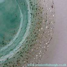 Load image into Gallery viewer, SCOTTISH GLASS. Collectable 1930s Monart Plate with Shallow Dip. 9 1/4  inches (C)
