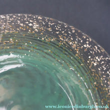 Load image into Gallery viewer, SCOTTISH GLASS. Collectable 1930s Monart Plate with Shallow Dip. 9 1/4  inches (C)
