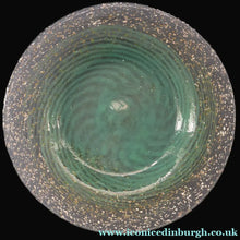 Load image into Gallery viewer, SCOTTISH GLASS. Collectable 1930s Monart Plate with Shallow Dip. 9 1/4  inches (C)
