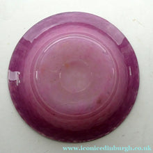 Load image into Gallery viewer, SCOTTISH GLASS. Fabulous 1920s Antique Scottish Monart Shallow Bowl with Rim. 5 3/4 inches
