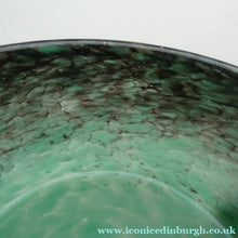 Load image into Gallery viewer, SCOTTISH GLASS. Fabulous 1920s Small Antique Scottish Monart Glass Bowl with Straight Sides. Diameter 3 3/4 inches
