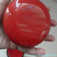 Load image into Gallery viewer, Genuine 1930s Red Aventurine Scottish Monart Glass Pin Dish
