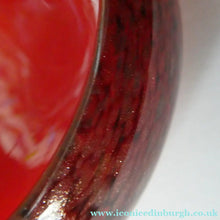 Load image into Gallery viewer, Genuine 1930s Red Aventurine Scottish Monart Glass Pin Dish
