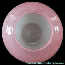 Load image into Gallery viewer, SCOTTISH GLASS Pale Grey and Pink VASART Vase. Etched signature to base; Vintage 1950s
