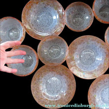 Load image into Gallery viewer, 1950s Set of Six Vasart Scottish Glass Bowls and Plates
