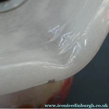 Load image into Gallery viewer, 1950s Scottish VASART Glass Tulip Lamp in Lilac Grey and Mottled Rose Pink Colours. WORKING
