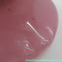 Load image into Gallery viewer, 1950s Scottish VASART Glass Tulip Lamp in Pastel Pink and Peppermint Shades. WORKING
