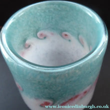 Load image into Gallery viewer, SCOTTISH GLASS: Vintage 1950s VASART Glass Vase. Etched signature to base
