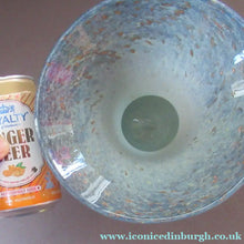 Load image into Gallery viewer, 1950s Scottish Glass Vase. Signed Vasart 
