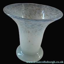 Load image into Gallery viewer, 1950s Scottish Glass Vase. Signed Vasart 
