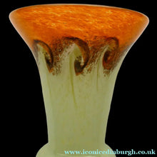 Load image into Gallery viewer,  Fine Vintage Large Art Glass Vase, 1940s or 1950s. 7 1/2 inches in height 
