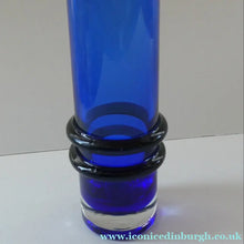 Load image into Gallery viewer, SCOTTISH GLASS. Vintage 1960s Caithness Glass Double Ring or Hoop Vase. Designed by Domhnall O Broin
