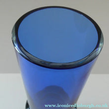 Load image into Gallery viewer, SCOTTISH GLASS. Vintage 1960s Caithness Glass Double Ring or Hoop Vase. Designed by Domhnall O Broin
