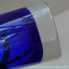 Load image into Gallery viewer, SCOTTISH GLASS. Vintage 1960s Caithness Glass Double Ring or Hoop Vase. Designed by Domhnall O Broin
