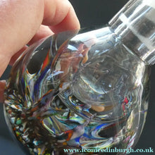 Load image into Gallery viewer, SCOTTISH Glass. 1970s Caithness Glass Scent Bottle. Designed Peter Holmes
