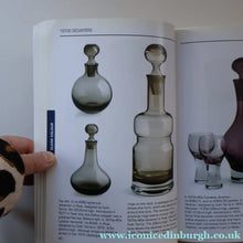 Load image into Gallery viewer, Scottish Glass. 1970s Four Caithness Canisbay Small Peat Space Age Glasses. Plus Lybster Decanter - British Glass
