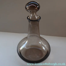 Load image into Gallery viewer, Scottish Glass. 1970s Four Caithness Canisbay Small Peat Space Age Glasses. Plus Lybster Decanter - British Glass

