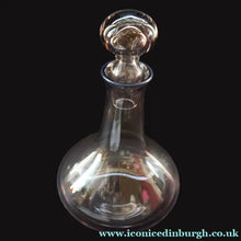 Load image into Gallery viewer, Scottish Glass. 1970s Four Caithness Canisbay Small Peat Space Age Glasses. Plus Lybster Decanter - British Glass
