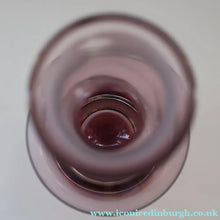 Load image into Gallery viewer, Scottish Glass. 1970s Fve Caithness Canisbay Small Heather Space Age Glasses. Plus Matching Decanter - British Glass
