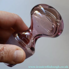 Load image into Gallery viewer, Scottish Glass. 1970s Fve Caithness Canisbay Small Heather Space Age Glasses. Plus Matching Decanter - British Glass
