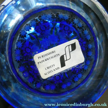 Load image into Gallery viewer, Vintage Perthshire Millefiori Inkwell or Perfume Bottle (PP83). 7 1/2 inches in height
