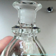 Load image into Gallery viewer, Vintage Perthshire Millefiori Inkwell or Perfume Bottle (PP83). 7 1/2 inches in height
