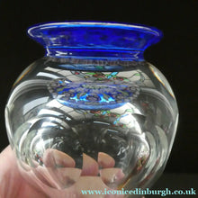 Load image into Gallery viewer, Vintage Perthshire Millefiori Inkwell or Perfume Bottle (PP83). 7 1/2 inches in height
