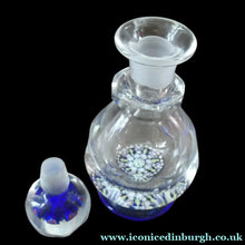 Load image into Gallery viewer, Vintage Perthshire Millefiori Inkwell or Perfume Bottle (PP83). 7 1/2 inches in height
