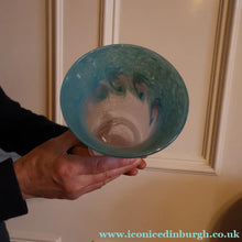 Load image into Gallery viewer, SCOTTISH GLASS by VASART. Fine 1950s Large Art Glass Vase. 7 inches in height
