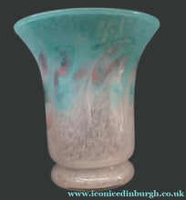 Load image into Gallery viewer, SCOTTISH GLASS by VASART. Fine 1950s Large Art Glass Vase. 7 inches in height
