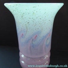 Load image into Gallery viewer, SCOTTISH GLASS by VASART. Fine 1950s Large Art Glass Vase. 7 inches in height
