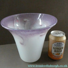 Load image into Gallery viewer, Scottlsh Vase. 1950s Trumpet Shape Vase. VASART GLASS Signed
