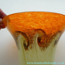 Load image into Gallery viewer, Fine Vintage Large Art Glass Vase, 1940s or 1950s. 7 1/2 inches in height  Vasart Scottish Glass
