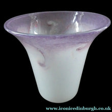 Load image into Gallery viewer, Scottlsh Vase. 1950s Trumpet Shape Vase. VASART GLASS Signed
