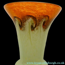 Load image into Gallery viewer,  Fine Vintage Large Art Glass Vase, 1940s or 1950s. 7 1/2 inches in height 
