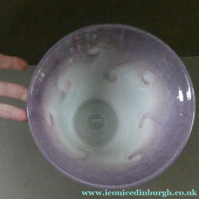 Load image into Gallery viewer, Scottlsh Vase. 1950s Trumpet Shape Vase. VASART GLASS Signed
